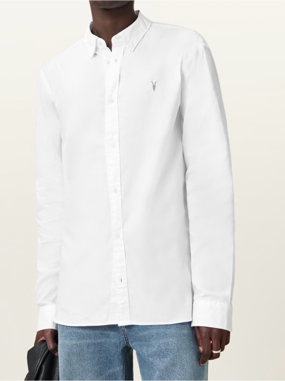 All Saints White Button-Down Shirt - NWT